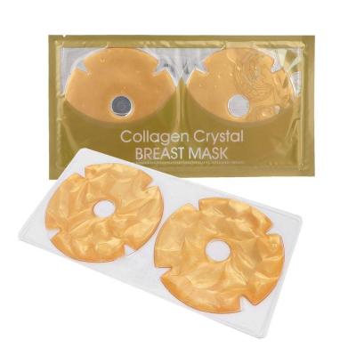 China Natural LOGO Healthy Beautiful Organic Collagen custom made Crystal Breast Mask 100% best quality for sale