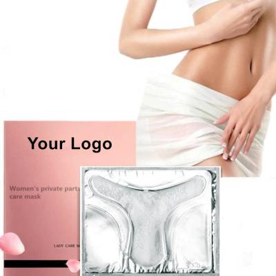 China Moisturize Whitening OEM Private Room Intimate Care Lace T Shape Vaginal Jelly Mask Sheet For Moisturizing And Whitening for sale