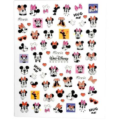 China Extremely Durable Outdoor Popular Cartoon Cute Stickers For Nail Art New Designers Cute Mickey Nail Decals For Nail Art Salon for sale