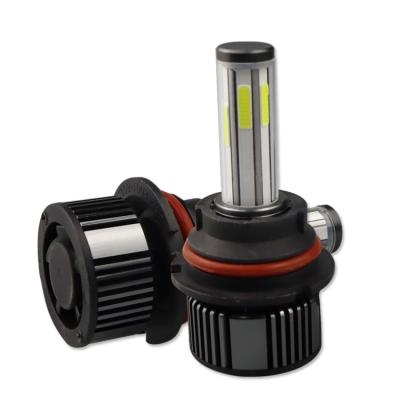 China Auto Lighting System Aluminum N6 h13 Led Headlight 60W 6500LM 6Sides Lighting COB Chip DC12V 360 Led Headlight Vehicle Super Bright Bulb for sale