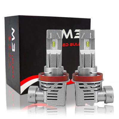 China M3 LED aluminum headlights led headlight bulb h11 50w 6000k 12v led headlight kits spot light super h11 led canbus vehicle led lights for sale