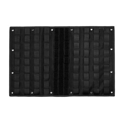 China Universal MOLLE Merchandise Gear Panel Patch Display Board Carrying Organizer with 16 Grommted Holes for sale