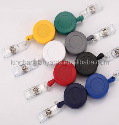 China Custom Printed Retractable Company Staff OEM Lanyards Card Holder Yo-Yo Badge Reel for sale