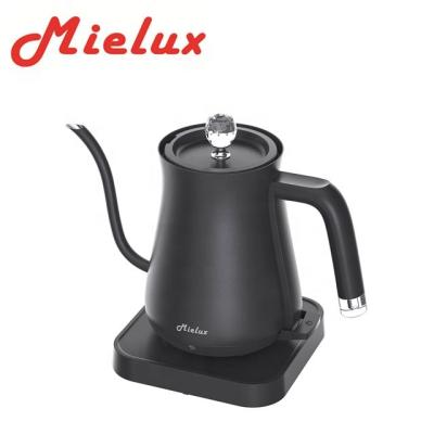 China 360 Degree Rotation Coffee Base Electric Kettle With SUS304 Kettle Body &cover &base Gooseneck Pot for sale