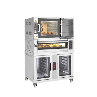 China Snack Factory Convention Heavy Duty Electric Ovens And Stainless Steel Commercial Bread Equipment Electric Bakery Baking Oven for sale