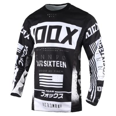 China IOQX 360 Long Sleeve Motocross Anti-UV Cycling Jersey Dirt Bike MX Racing Off-Road Cycling Black Clothes Men for sale