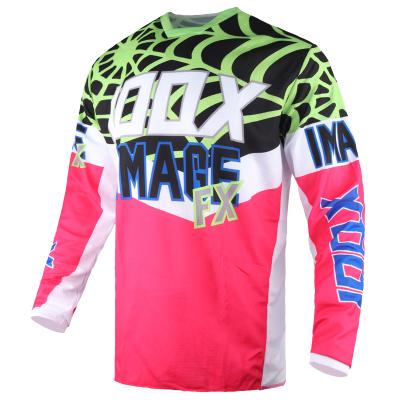 China IOQX Anti-UV Custom Motocross Racing MX MTB BMX Bike Long Sleeve Motorcycle Cycling Tank Top Men for sale