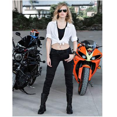 China uglyBROS Anti-UV Women's Retro Motorcycle Pants Jeans Speed ​​Racing Protective Riding Riding Traveling Motorcycle Motocross Pants for sale