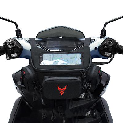 China Sports Front Touch Screen Bag For Vespa 150 TMAX 530 560 GTS250 XMAX300 NMAX SYM C600 Sports Motorcycle Bag Front Waterproof Storage Touch Screen Waist Bag for sale