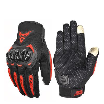 China Men's Motorcycle Breathable Outdoor Motocross Gloves Full Finger Racing Motorcycle Bicycle Glove Protective Gears for sale