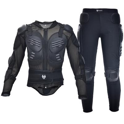 China 1pcs Motorcycle Jacket Men Anti-UV Motocross Racing Full Body Armor Protector Moto Protection Jackets Jackets Pants Protective Gear for sale