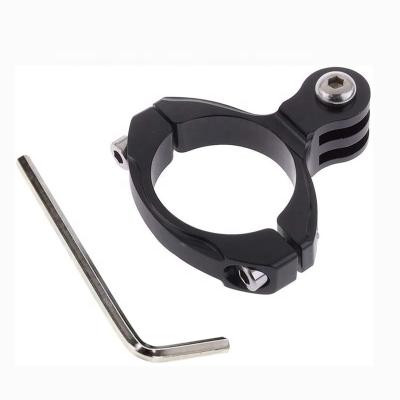 China Easy Install Motorcycle Bike Seatpost Universal Adjustable Aluminum Handlebar Mount 31.8mm For GoPro Hero for sale