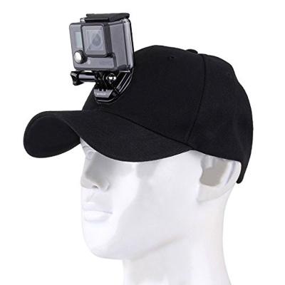 China Portable PVC Action Camera Flexible Adjustable Baseball Hat With Quick Release Buckle Mount For GoPro Accessories for sale