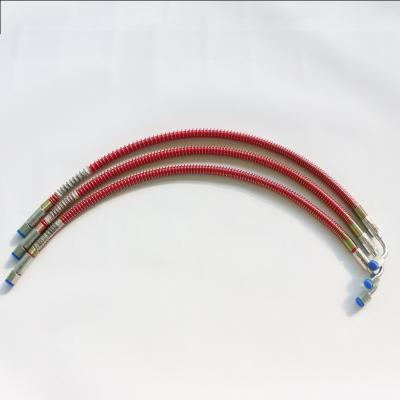 China Durable Direct Deal Plastic Reinforced Braided Machine Polyurethane TPU Fiber Reinforces Hose for sale