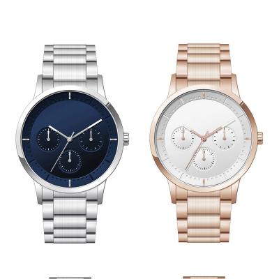 China Day/date stainless steel fashion men watch in bracelet, QS522G slim watch, quartz watch stainless steel buckle for sale