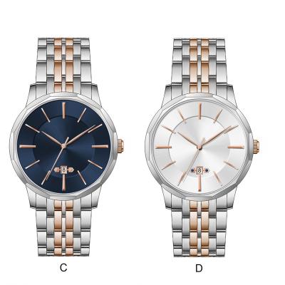 China Day/date stainless steel fashion men watch in bracelet, QS537G slim watch, quartz watch stainless steel buckle for sale