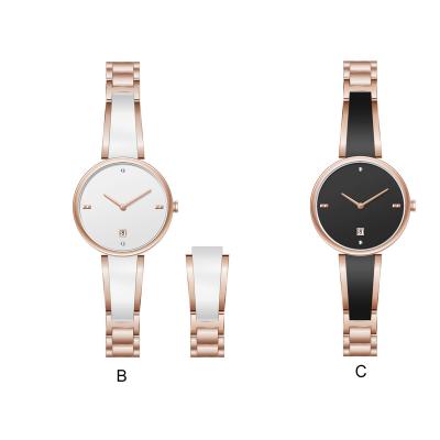 China Day/date stainless steel fashion lady watch in bracelet,QS509 slim watch,quartz watch stainless steel ladies fashion watches fashionable for sale