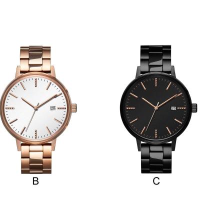 China Lady fashion stainless steel day/date watch in strap, QS523L slim watch, quartz watch stainless steel buckle for sale