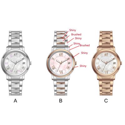 China Water Resistant Stainless Steel Fashion Lady Watch in Strap, QS460 Slim Watch, Quartz Watch Stainless Steel Buckle for sale