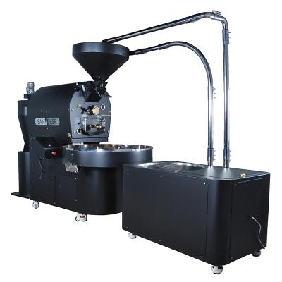 China New WS-12 12kg commercial intelligent fully automatic coffee roasting machine with wind pressure self-balancing function for sale