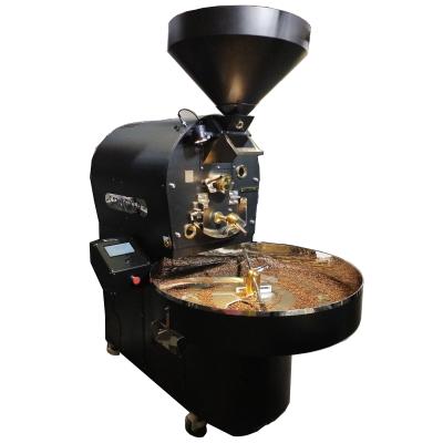 China Commercial automatic coffee burner machine 15kg with new technology and loader, destoner machine, afterburner for sale