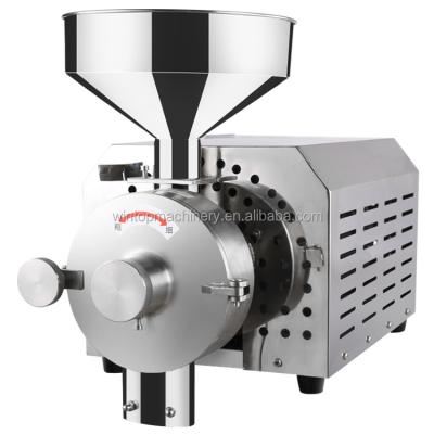 China Durable 40kg Per Hour Commercial Industrial Stainless Steel Coffee Grinder Coffee Bean Grinding Machinery For Sale for sale