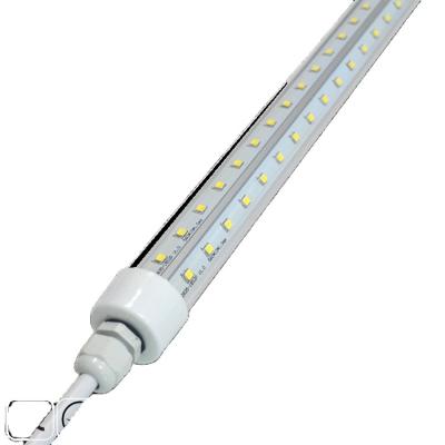 China Anti-corrosion led batten light 20w 30w 40w 50w 60w 70w t5 aluminum alloy water proof dust proof diffused batten light fitting for sale