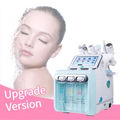 China Facial Beauty Exfoliators 6 in 1 Hydraulic Dermabrasion Blackhead Remover Skin Cleanser Aqua Hydra Microdermabrasion Machine For Deep Cleansing for sale