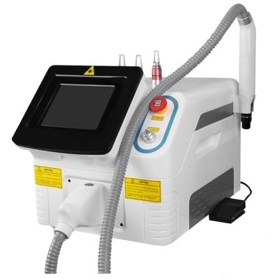 China Pigment removal most popular pigmentation removal portable eyebrow washing ND yag laser tattoo removal machine for sale