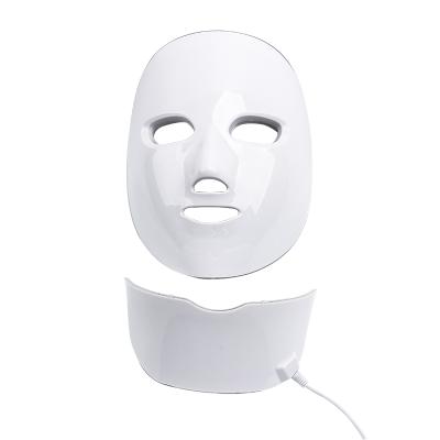 China Hot Sales 7 Color Led Dye Removal Face Mask Custom Logo Led Light Up Face Mask Photon Skin Rejuvenation Device Led Facial Light Therapy for sale