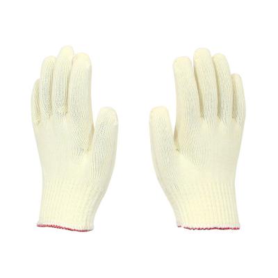 China Durable High Quality Knitted Gloves Cotton And Polyester Knitted Work Gloves For Gardening for sale