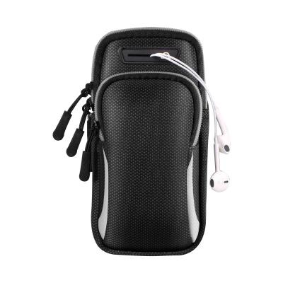 China Durable Waterproof Sports Armband Case Universal Sports Phone Case Arm Band Gym Bags Suite Cell Phone Bags for sale