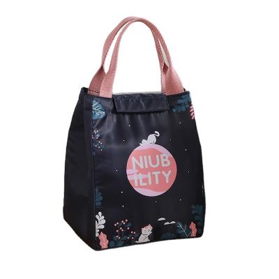 China Outdoor Cartoon Cooler Picnic Kids Women Travel Breakfast Organizer Thermal Insulated Waterproof Storage Lunch Box Bag for sale