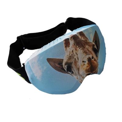 China China Factory RPET Nylon Goggle Cover For Snowboarding Custom Printed Skiing Customization Ski Goggle Cover for sale