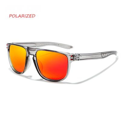 China Rectangle Driving Sunglasses 2021 Men Polarized Logo Cycling Sports Square Sunglasses Custom Made Outdoor For Men for sale