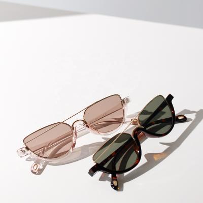 China 10 Years Experience Cat Eye Sunglasses Cat Eye Sunglasses Women Vintage Half Frame Personality Hot Selling Fashion News for sale