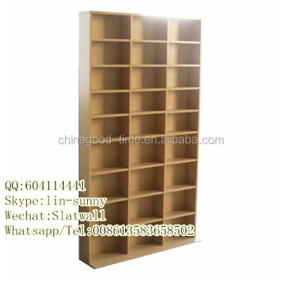 China Modern Cheap Wooden CD Rack CD Rack, CD Shelf, CD Display Rack for sale