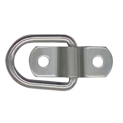 China Lashing Cargo Trailer Galvanized Point Recessed Tie Down Anchor Lashing D Ring for sale