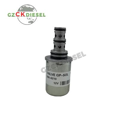 China 12V Solenoid Valve 200-6210 For 420E 430E 432E 434E 442E 444E 450E 450F Loader for sale