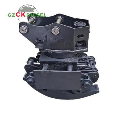 China Hydraulic Electronic Control 360 Degree Rotating Excavator Clamp For Kobelco SK75 for sale