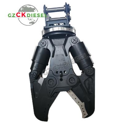 China Hydraulic Shear Scrap Car Dismantling Cutting Machine Scissors Excavator Attachment for sale