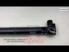 common rail fuel injector 28236381 33800-4a700 338004a700 for hyundai starex h1