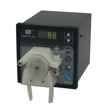 China Commercial Micro BQ50S / BQ80S DW10-1 (1 Channel) Mini Laboratory Pump Low Flow Micro Variable Head Liquid Buildings Dosing Pumps Peristaltic Pump 0.005-32ml/min for sale