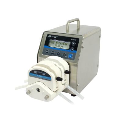 China Industrial Buildings BT300S 2xYZ15 Large Commercial Lab Variable Flow Speed ​​Dosing Peristaltic Pump Tubing Liquid Fluid/Water Pump 0.006-990ml/min for sale