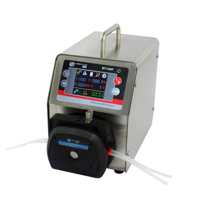 China BT100F DT10-28 Building Industry Laboratory Tubing Commercial Intelligent Dispensing Dosing Filling Medical Pumps Precise 0.0002-82ml/min Peristaltic Pump for sale