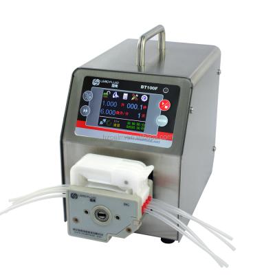 China Buildings BT100F DG6-4 Commercial Bestselling Dispensing Peristaltic Pump Liquid Tubing Industry Lab Dosing Pumps Precise Control 0.0002-49ml/min for sale