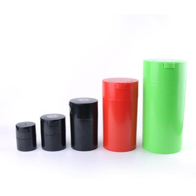 China Wholesale Custom Plastic Vacuum Plastic Air Container Jar Jiju Storage Jar Tight Plastic Seal for sale