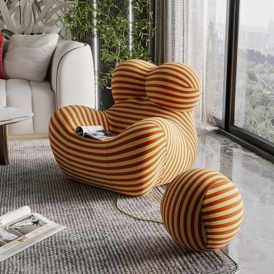 China Modern Foreign Europe Shape Leisure Accent Chairs For Living Room Creative Lazy Chair Ball Chair Sofa for sale