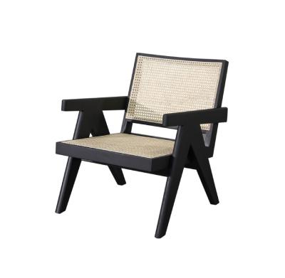 China Rattan Chair Modern Design Living Room Popular Listing Chair Solid Wood Rattan Chair for sale