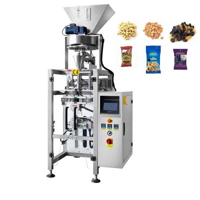 China Multifunction PLC Cashew Nut Potato Chips Granule Food Packing Machine And Electricity Box for sale